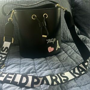 Karl Lagerfeld bucket bag